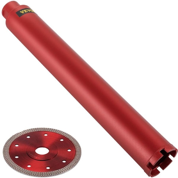 Dry Diamond Core Drill 2.5"/ 63mm Dia. Hole Cutter for Concrete Masonry