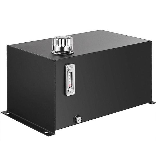 Hydraulic Fluid Reservoir Tank 10 Gallon Hydraulic Oil Reservoir Hydraulic Steel Tank Reservoir, Hydraulic Oil Tank Reservoir, Hydraulic Reservoir with a Temp