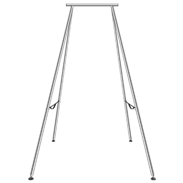 Aerial Yoga Frame, 2950 mm Height Yoga Swing Stand, Max 250 kg Load Chrome-Plated Steel Pipe Inversion Yoga Swing Stand Yoga Rig Yoga Sling Inversion Equipment for Indoor Outdoor Aerial