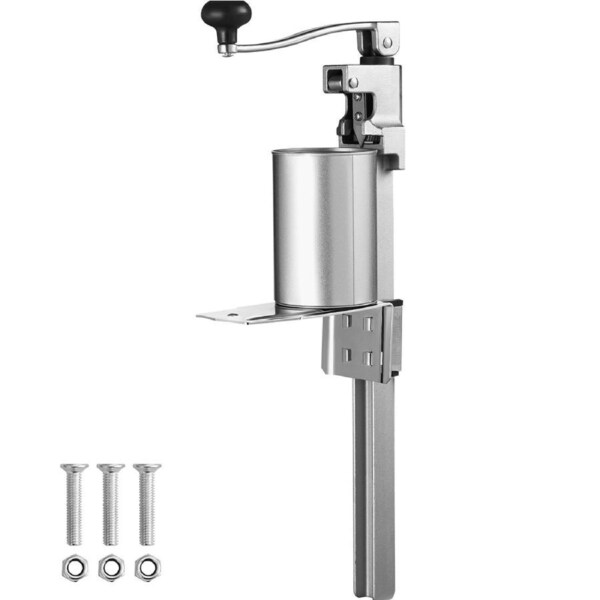 Manual Can Opener, Commercial Table Opener for Large Cans, Heavy Duty Can Opener with Base, Adjustable Height Industrial Jar Opener For Cans Up to 40cm Tall, for Restaurant Hotel Home