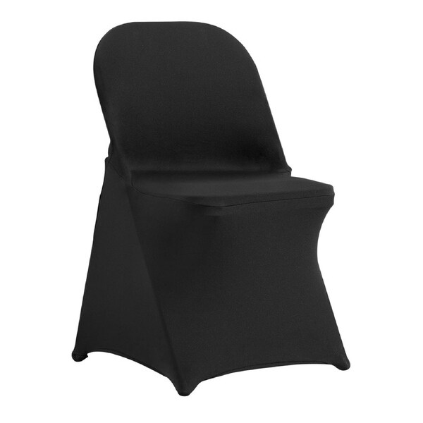 Stretch Spandex Folding Chair Covers, Universal Fitted Chair Cover, Removable Washable Protective Slipcovers, for Wedding, Holiday, Banquet, Party, Celebration, Dining (50PCS