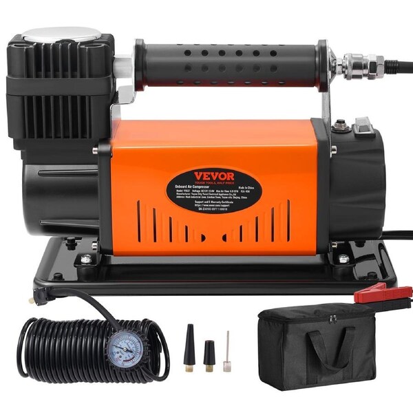 12V Air Compressor Heavy Duty 150PSI Offroad Air Compressor Portable Truck Tire Inflator 6.0CFM Air Pump for Jeep SUV 4x4 Vehicle RV For up to 35 Inch