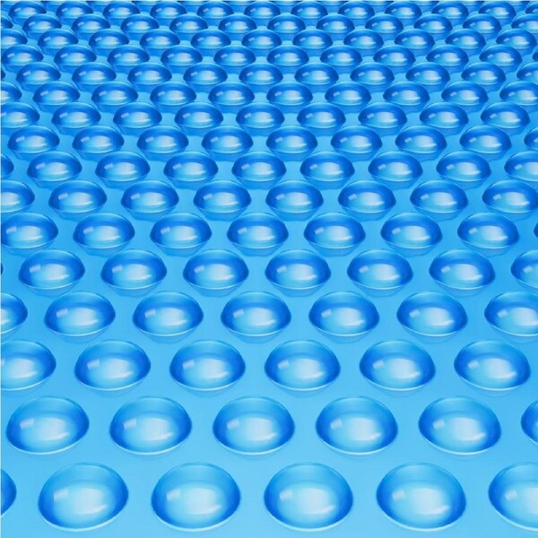 Solar Pool Cover, 32 x 16 ft Rectangle Solar Blanket for Pools, Inground Above Ground Swimming Pool Solar Cover, 16 mil Solar Covers Blue