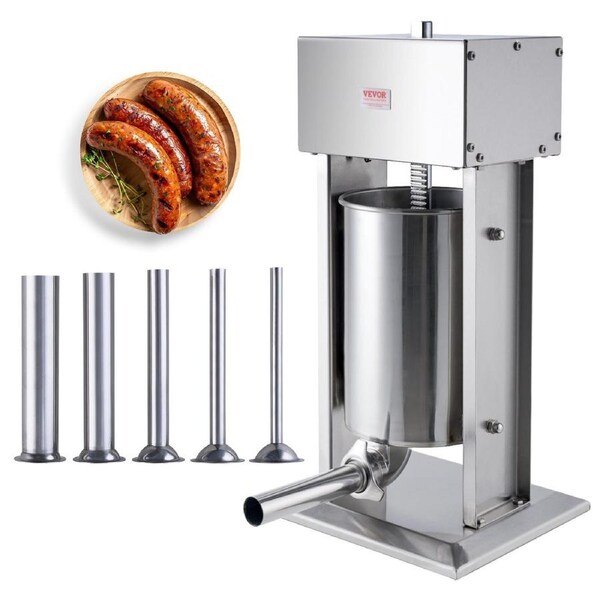 Electric Sausage Stuffer 12 L Vertical Meat Stuffer 304 Stainless Steel
