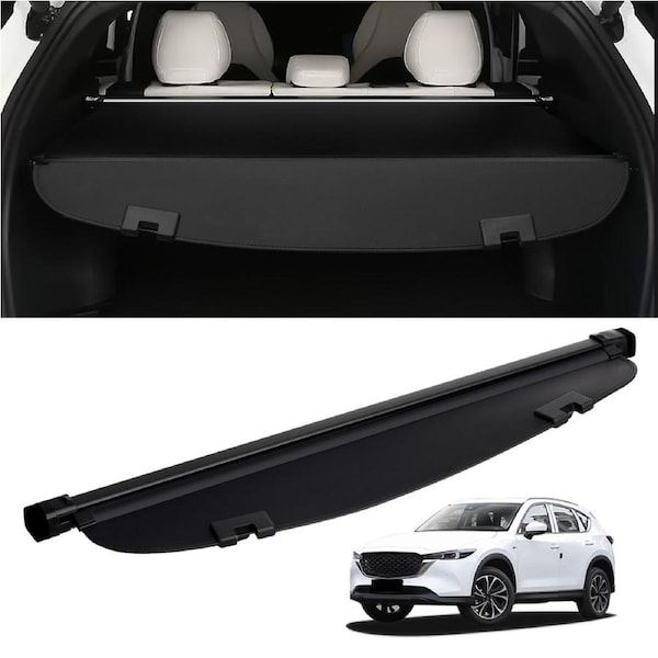 Retractable Cargo Cover for Mazda CX-5 2017-2024 Upgraded Rear Trunk Cover