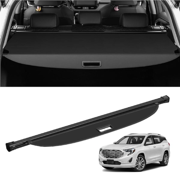 Retractable Cargo Cover for GMC Terrain + Chevrolet Equinox 2018-2024