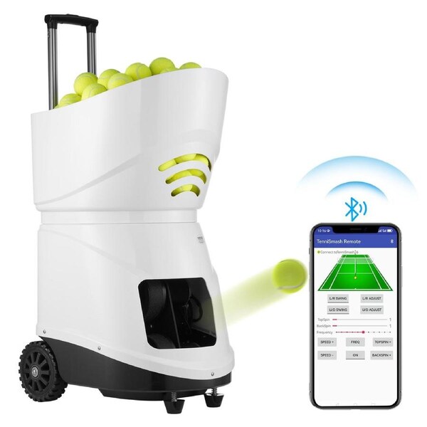 Tennis Ball Machine Automatic Portable Ball Launcher Training Practice