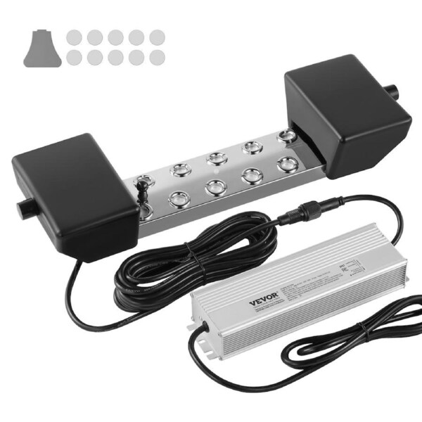 10 Head Ultrasonic Mist Maker 7000mL/H Ultrasonic Fogger IP67 Waterproof