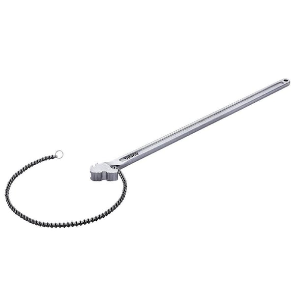 Chain Wrench 48 inch Chain Pipe Wrench 13.4 inch Dia Capacity Reversible