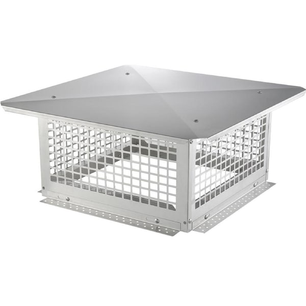 Chimney Cap 17” x 17” 304Stainless Steel Fireplace Flue Caps Cover Mesh
