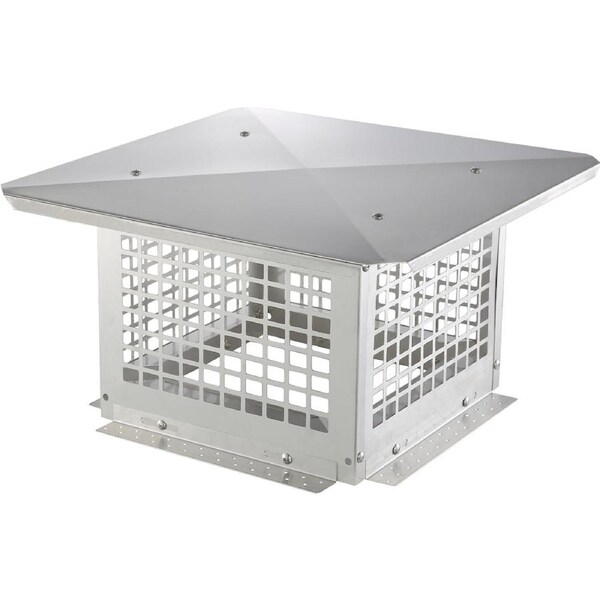Chimney Cap 12” x 12” 304Stainless Steel Fireplace Flue Caps Cover Mesh