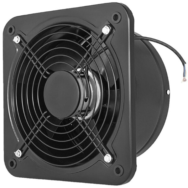 Industrial Ventilation Extractor Metal Axial Exhaust Commercial 12 inch Air Blower Fan 250MM opening exhaust fan 2800 RPM Low Noise Stable Running