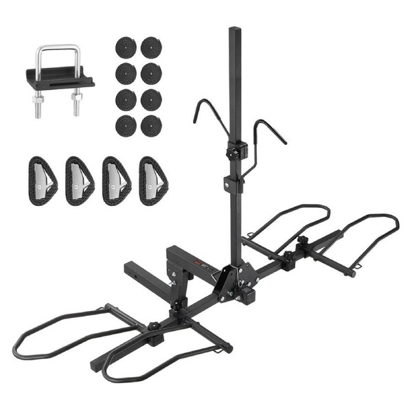 2-Bike Rack Hitch Mount 160lbs Folding Carrier Car Truck SUV 2