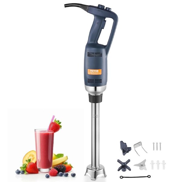Commercial Immersion Blender 350W Heavy Duty Hand Mixer for Soup Sauces