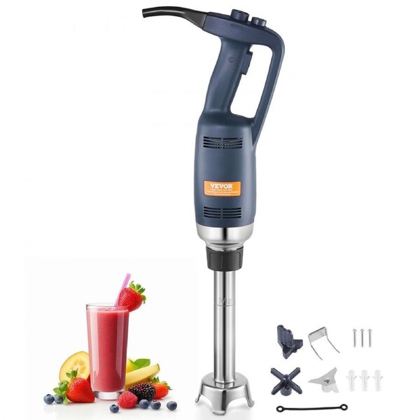Commercial Immersion Blender 350W Heavy Duty Hand Mixer for Soup Sauces