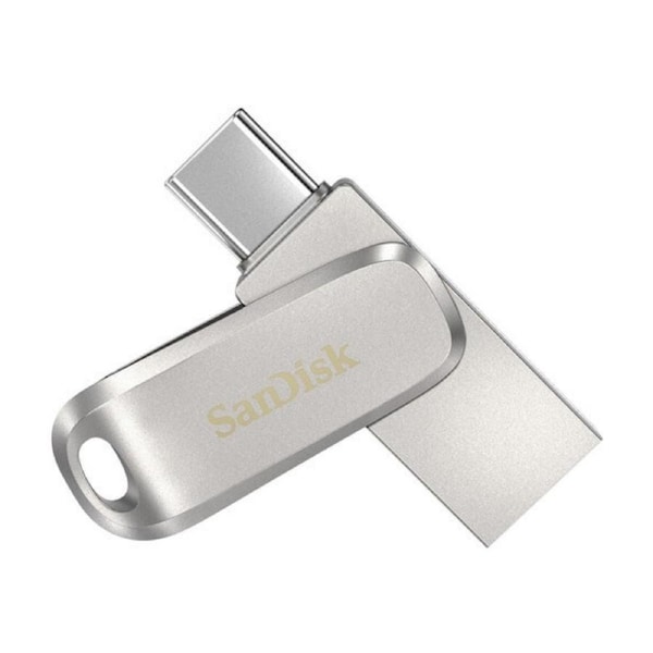 SanDisk Ultra Luxe Dual Drive 64GB USB 3.1 Flash Drive Type C Type A USB-C OTG