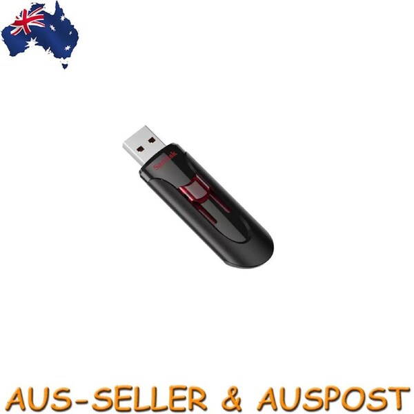 SanDisk Cruzer Glide 128GB USB 3.0 Flash Drive Memory Stick Pen Drive PC MAC