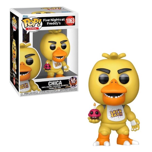 Five Nights at Freddy's: 10th Anniversary Chica Movie Funko POP! Vinyl
