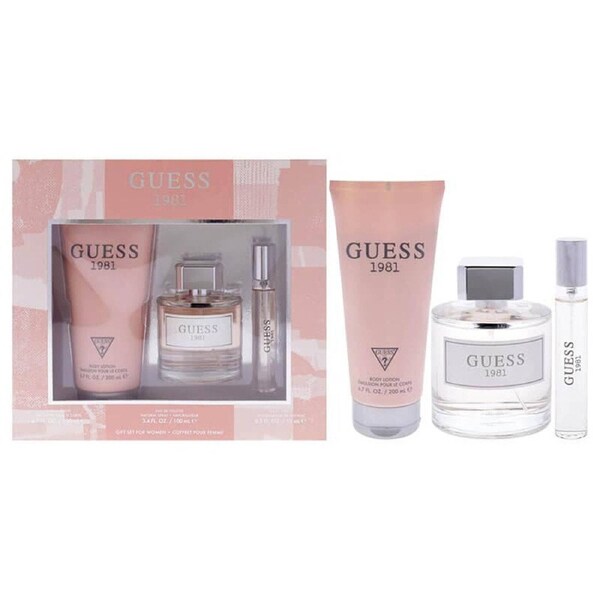 Guess 1981 Women's Fragrance EDT 3 Piece Set