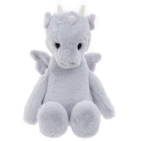 Charlie Bears Draco Dragon Cloudy Grey 30cm Baby/Infant Soft Plush Toy 0y+
