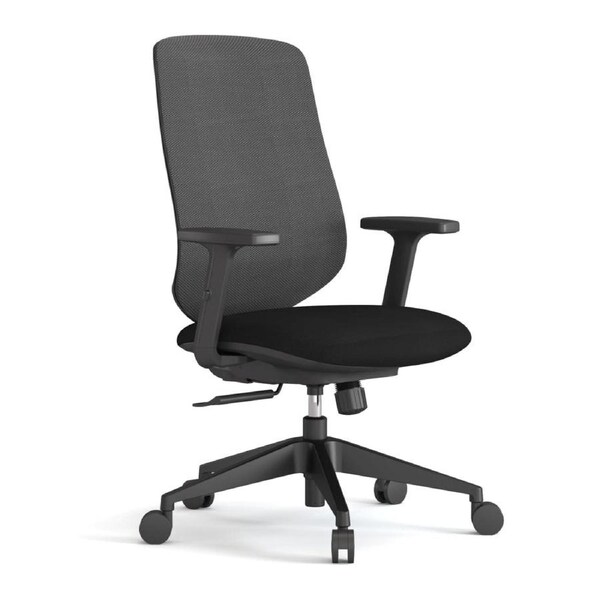 Vale Mesh Back Working Computer Office Chair Black
