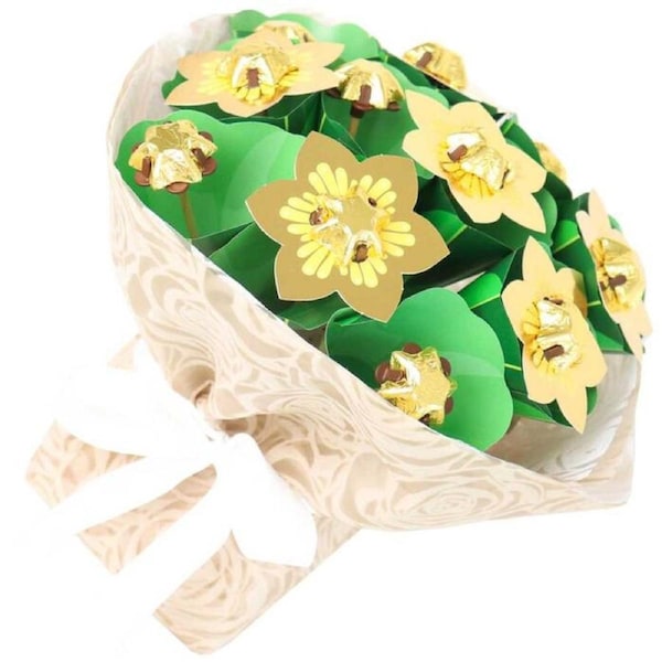 Golden Flower Bouquet Small