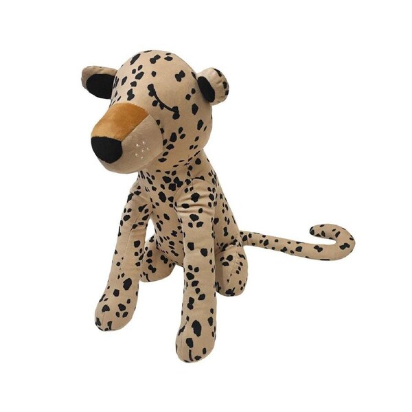 Kas Kids Leopard Plush Toy Childrens Cuddle Stuffed Animal 38cm Multicoloured