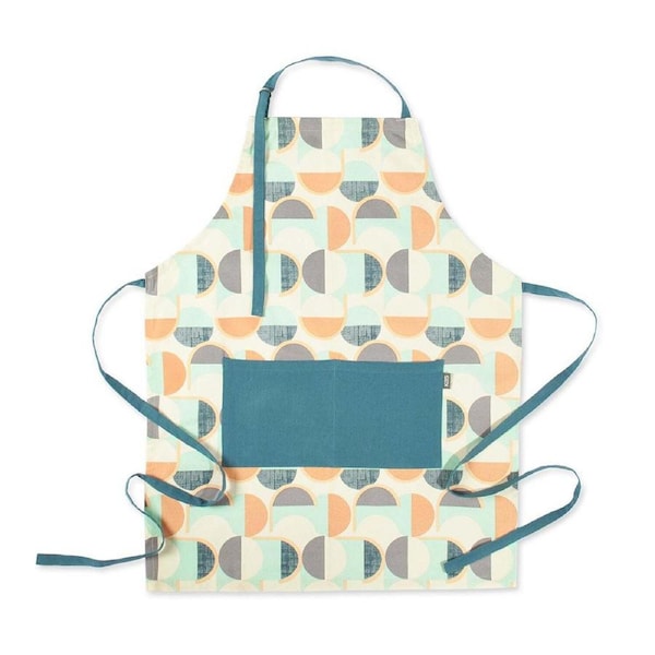 Kas Australia Mari Cotton Cooking Apron Kitchen Decor 70x90cm Multicoloured