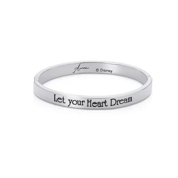 Couture Kingdom - Disney Kids - Sleeping Beauty Aurora Bangle Silver