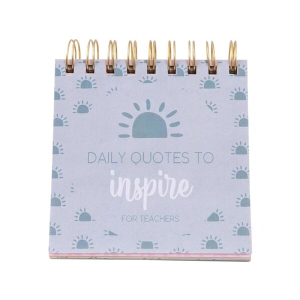 Splosh Teacher Affirmation Inspiring Quotes 30-Page Flip Book Hardcover