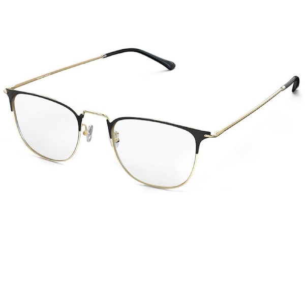 MANI VANCE Stevie Gold Blue Light Blocking Computer Glasses Eye Protection