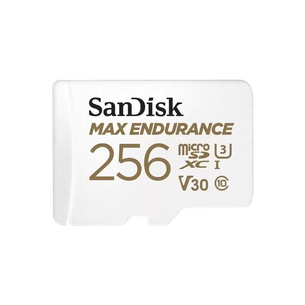 SanDisk Max Endurance 256GB Micro SD Card 100MB/S Dash Camera Security Full HD