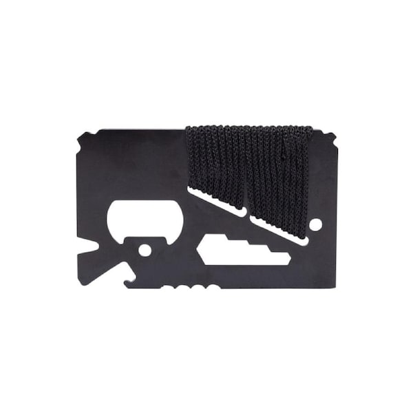 Trixie & Milo Pocket Survival 14-in-1 Portable Hand Tool 8.5x5.3cm BLK