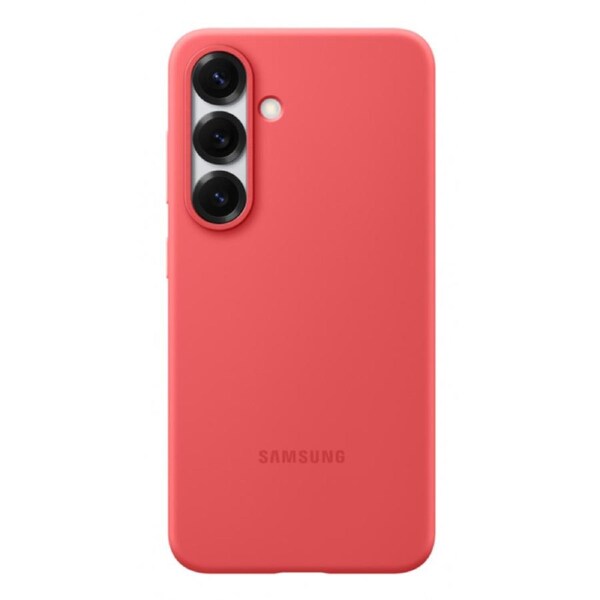 Samsung Silicone Back Case for Galaxy S25 - Red
