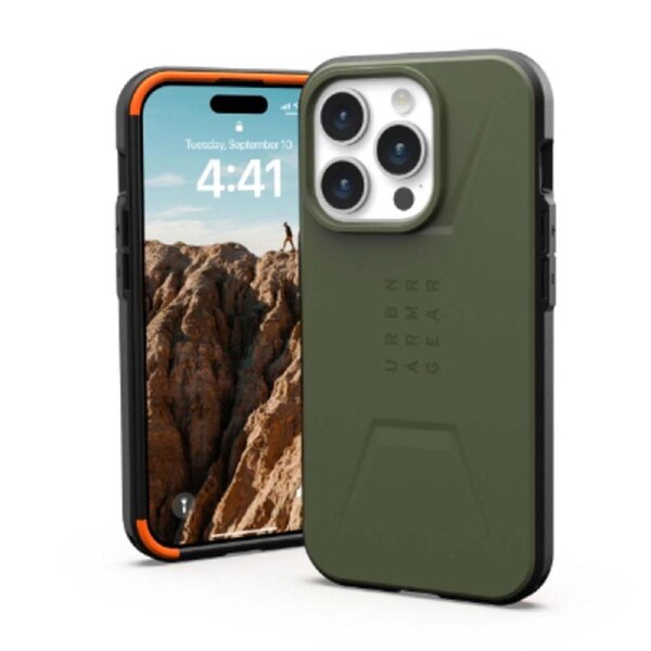 UAG Civilian Magsafe - iPhone 15 Pro Max - Olive Drab