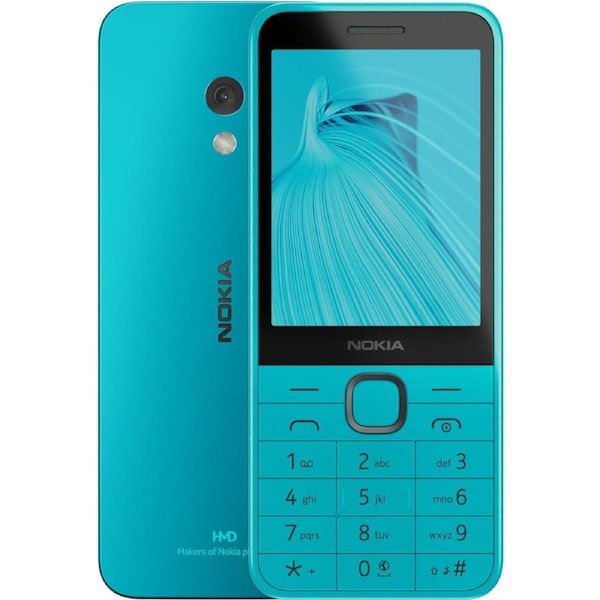 Nokia 235 4G Dual Sim Keypad Mobile Phone - Glacier Blue