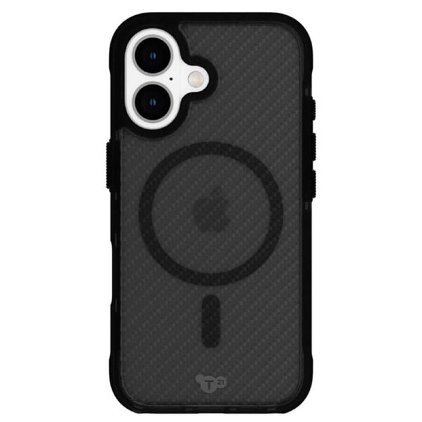 Tech21 EvoArmor MagSafe Back Case for iPhone 16 - Black