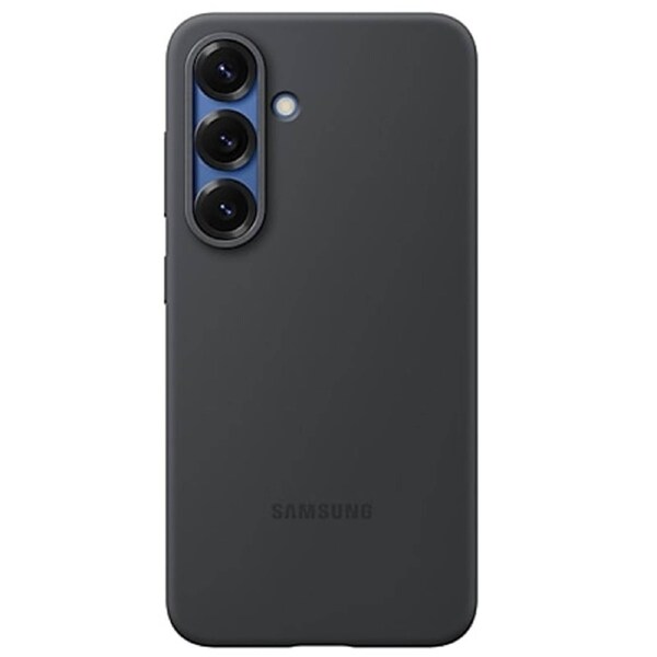 Samsung Silicone Case for Galaxy S25 - Black