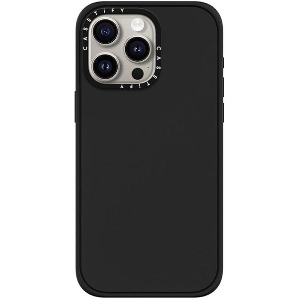 Casetify Impact Case with MagSafe for Apple iPhone 15 Pro Max - Matte Black