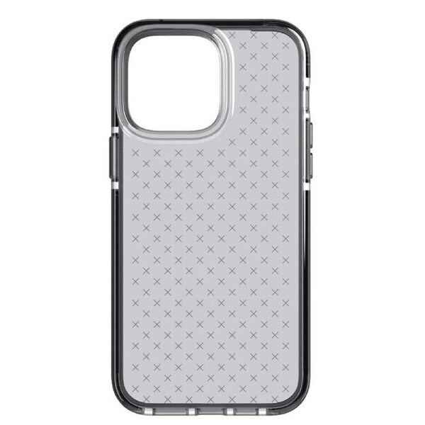 Tech21 EvoCheck Case for iPhone 14/15 Plus - Smokey/Black