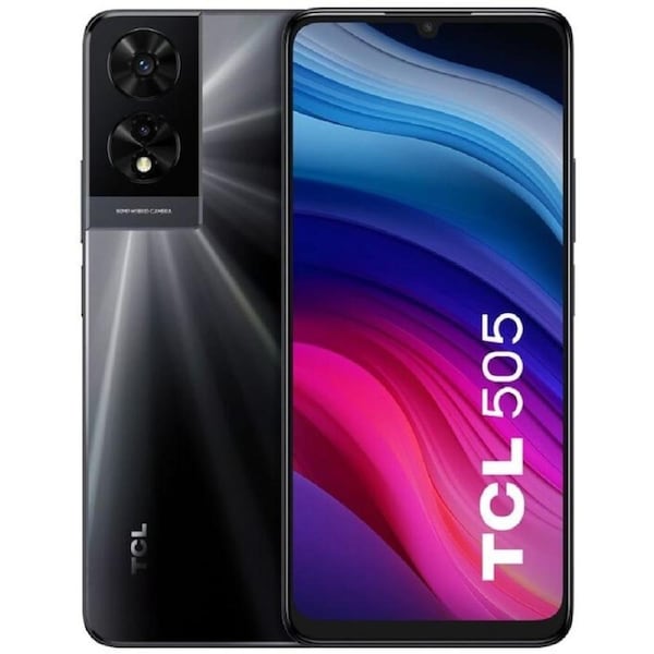 TCL 505 4G (Dual Sim, 128GB/4GB, 6.75'') - Space Grey