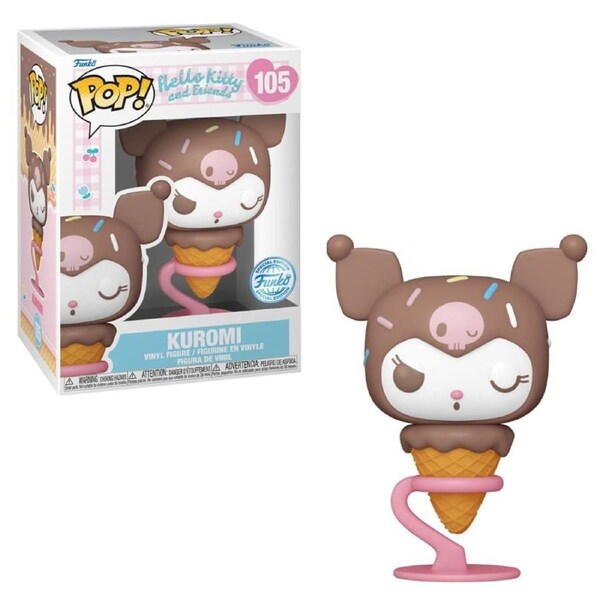 Hello Kitty Kuromi Ice Cream Cone US Exclusive Funko POP! Vinyl