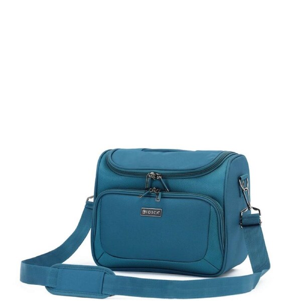 Tosca Gold Oakmont Carry On 14L Beauty Case Teal Teal