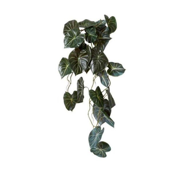 E Style 90cm Artificial Anthurium Vine Hanging Plant Faux Decor Dark Green