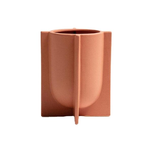 Ben David Chester Ceramic Planter Tabletop Home/Lounge Decor Small Raw Sienna