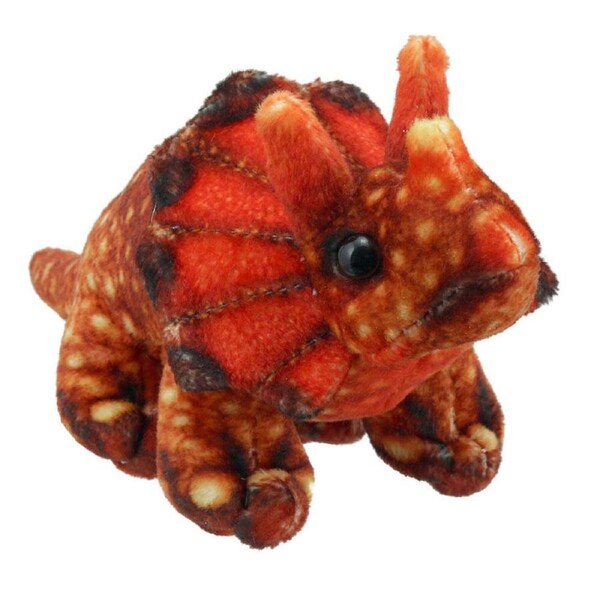 The Puppet Company Triceratops Finger Puppets Hand Play Toy Kids/Children 12m+