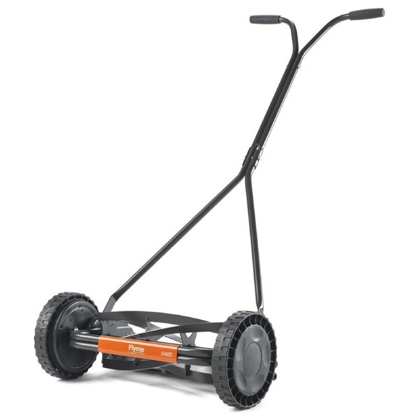 Flymo H400 High Quality Steel Hand Push Outdoor Garden Grass Lawn Mower