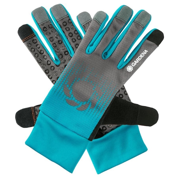 Gardena 11501-20 Size M Garden & Maintenance Gloves Breathable Silicone Coated
