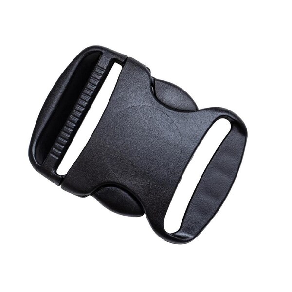 GMP Trovato Premium Plastic Side Release Buckle Clip 50 mm Bag 6 Black