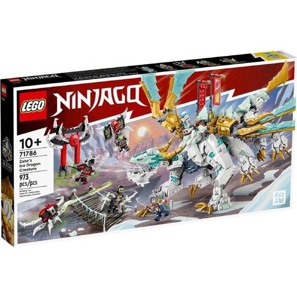 LEGO Ninjago Series 71786 Zane's Ice Dragon Creature